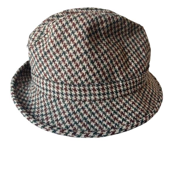 Lock And Co Made For Brook Brothers Houndstooth Hat - Picture 2 of 10